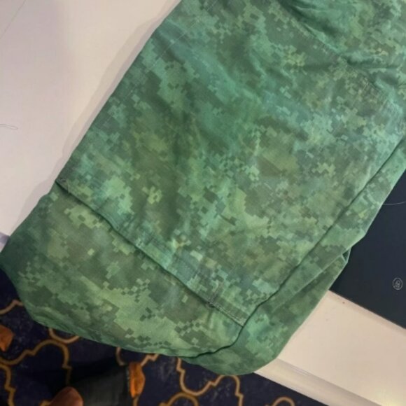 AIRSOFT PAINTBALL MILITARY ACU UCP PANTS & KNEE PADS COLOR DYE GREEN - Picture 10 of 12